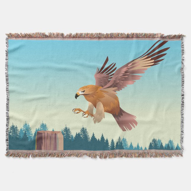 Flytande Buzzard Filt (Framsidan)