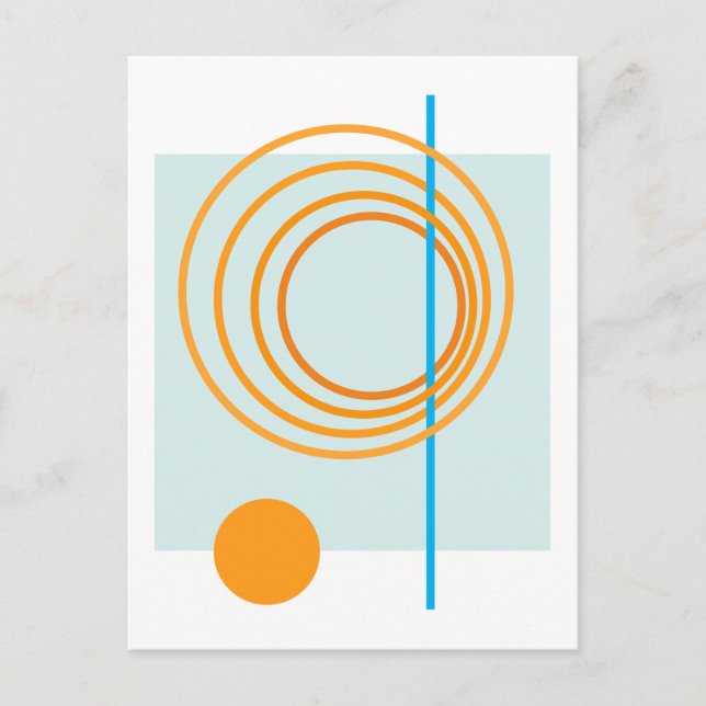 Flytande cirkel 5 vykort (Framsida)