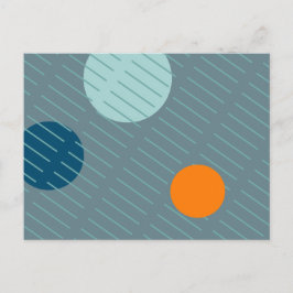 Flytande cirklar 1 vykort