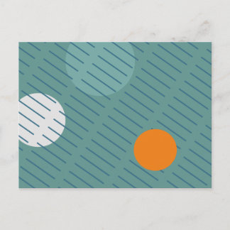 Flytande cirklar 1 vykort