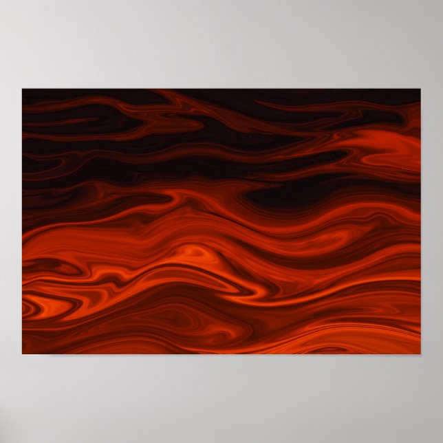 Flytande eld av Shirley Taylor Poster (Framsidan)