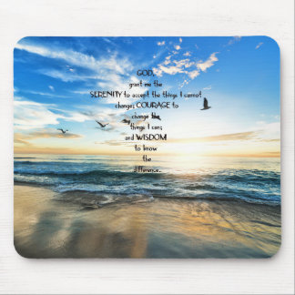 Flytande fåglar i Heaven Serenity Prayer Musmatta
