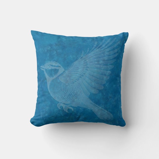 Flytande fåglar kudde (Framsida)