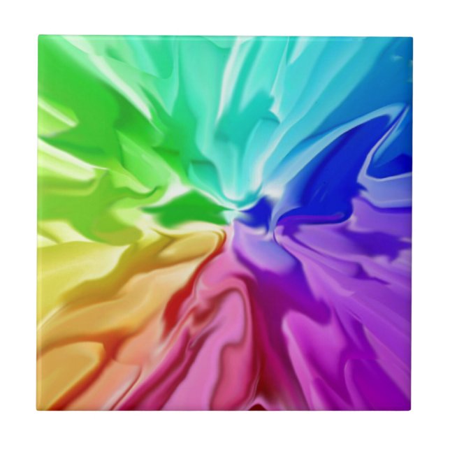 Flytande Färg Kakelplatta (Framsidan)