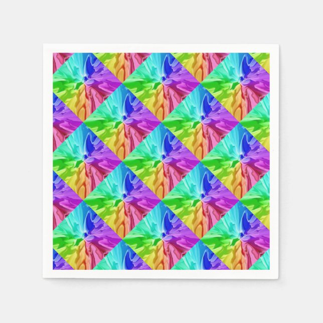 Flytande Färg Pappersservett (Framsidan)