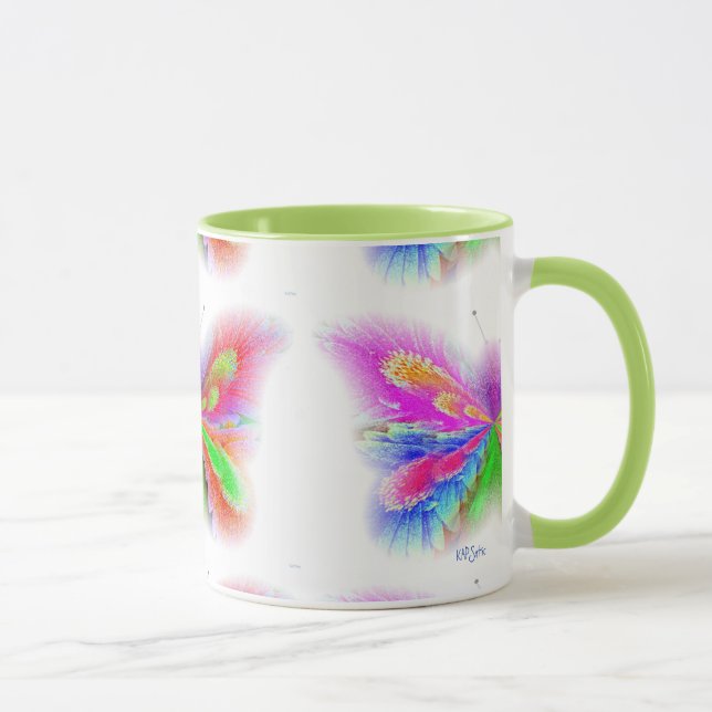 Flytande fjäril mugg (Höger)