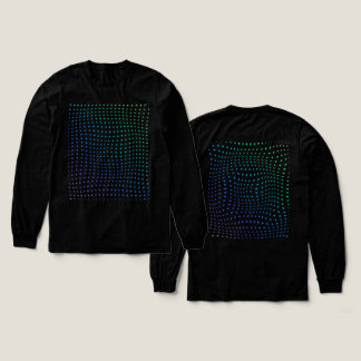 Flytande flytande Rörelse Mönster T-Shirt