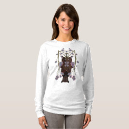 Flytande fox-Långärmad - skift T Shirt