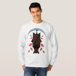 Flytande Fox Unisex Långärmad Shirt T Shirt