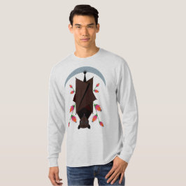 Flytande Fox Unisex Långärmad Shirt T Shirt