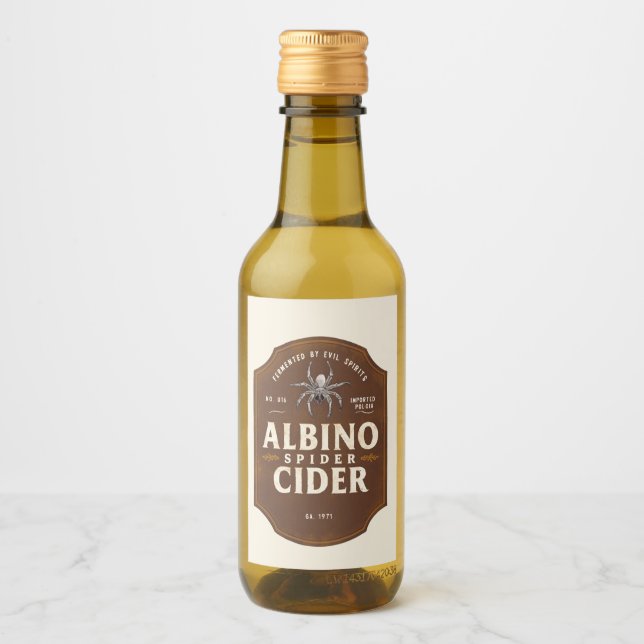 Flytande funny Sticker Namn Party Flaska Gin Unico Vinetikett (Framsida)