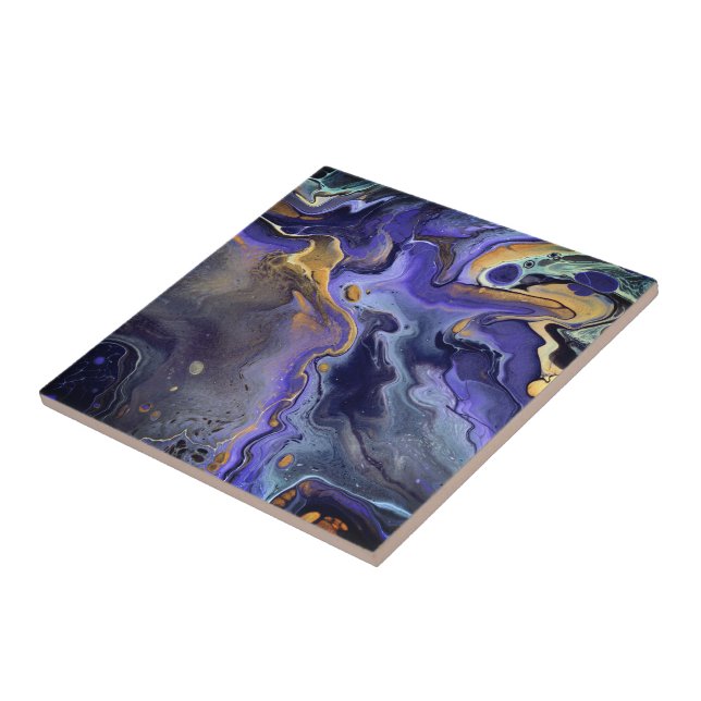 Flytande Galaxy 1 Kakelplatta (Sidan)