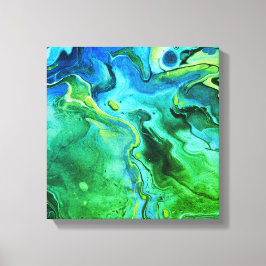 Flytande Galaxy 5 Canvastryck