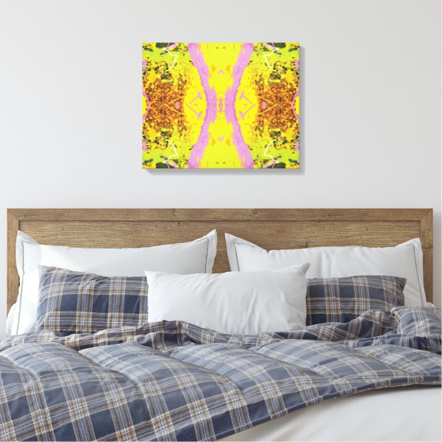 Flytande genom universell energi från Kärlek 60 x  Canvastryck (Insitu (sovrum))
