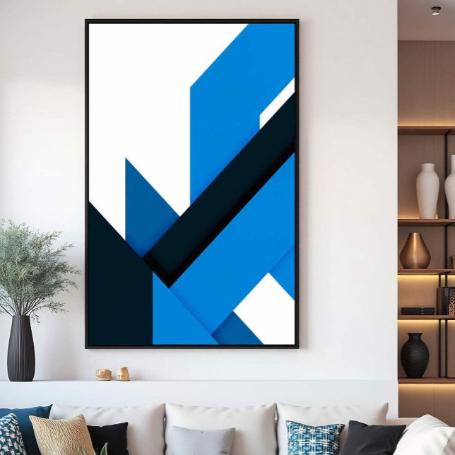 Flytande geometri poster (Skapare uppladdad)