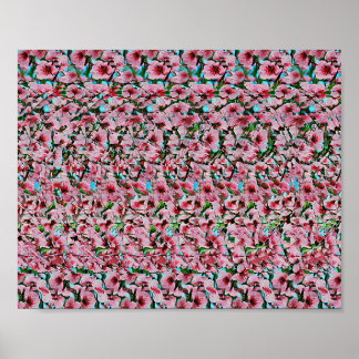 Flytande gris - Gömt 3D-utskrift Poster