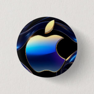 🍎 Flytande Guld Äpple Glam Statement ✨ Knapp