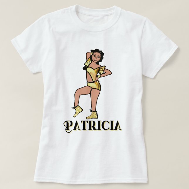 Flytande Guld Dancer #2 T Shirt (Design framsida)