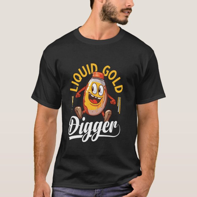 Flytande Guld För Lönnträdsavtappare T Shirt (Framsida)