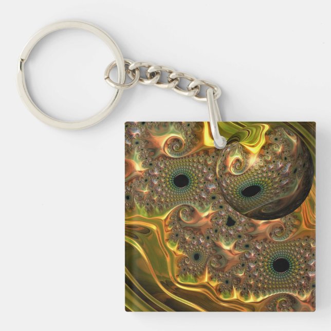 Flytande Guld Fraktal Dröm  (Framsidan)