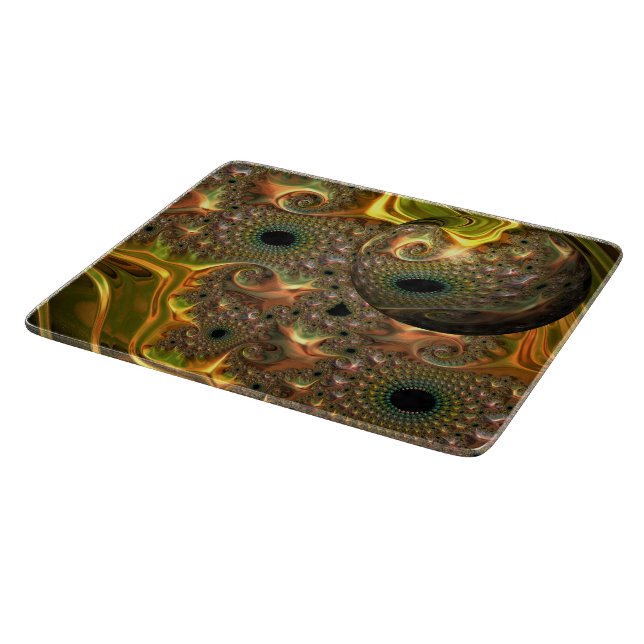 Flytande Guld Fraktal Dröm  (Hörn)