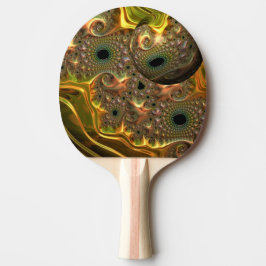 Flytande Guld Fraktal Dröm Pingisracket