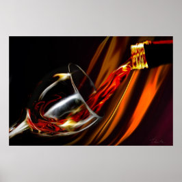 flytande guld poster