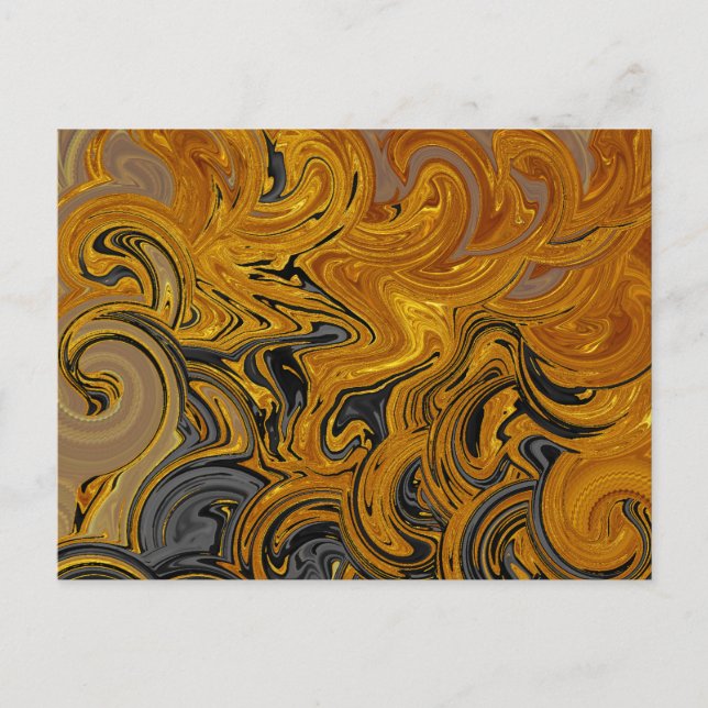 Flytande Guld Vykort (Framsida)