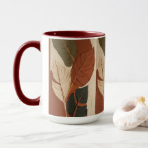 Flytande hakar | Färgning av abstrakt Löv