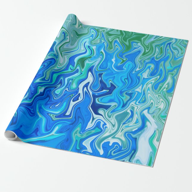 Flytande hav..... presentpapper (Utrullad)