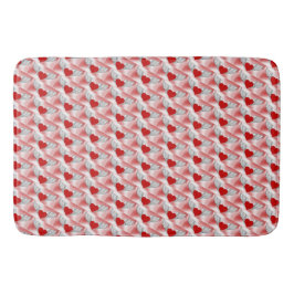 Flytande hörn åtskilda badrumsmatta