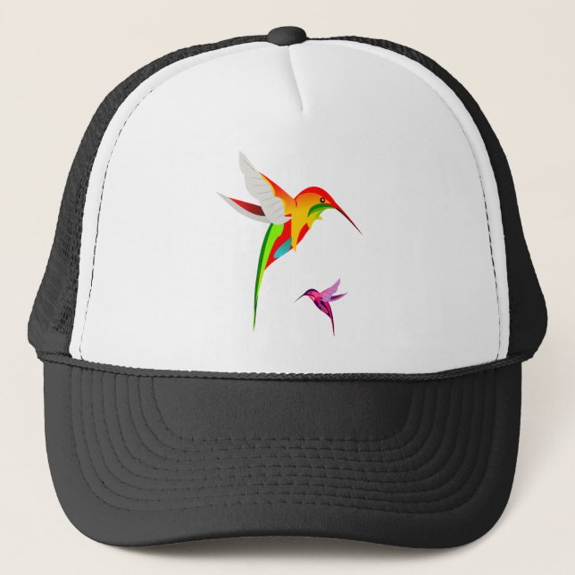 Flytande hummingfåglar keps (Framsida)