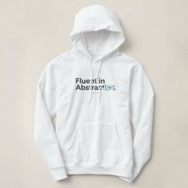 Flytande i Abstraktion Minimalistisk Programmerare T Shirt