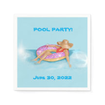 Flytande i Bassäng i Sprinkle Donut Flyter