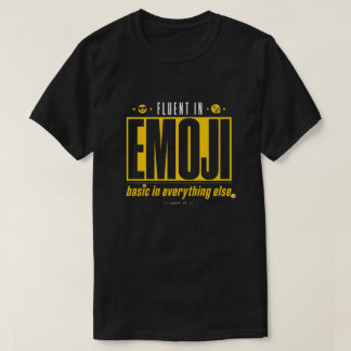 Flytande i Emoji Grundläggande i Allt Annat T-Shir T Shirt