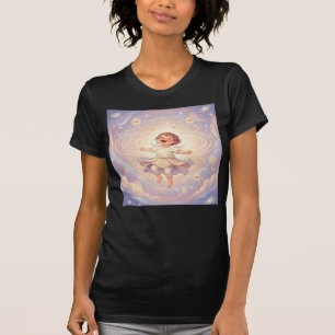 Flytande i gudomligt skratt – Änglalik inre barn T Shirt