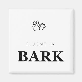 Flytande i hundens fniss - Rolig present till hund Magnet