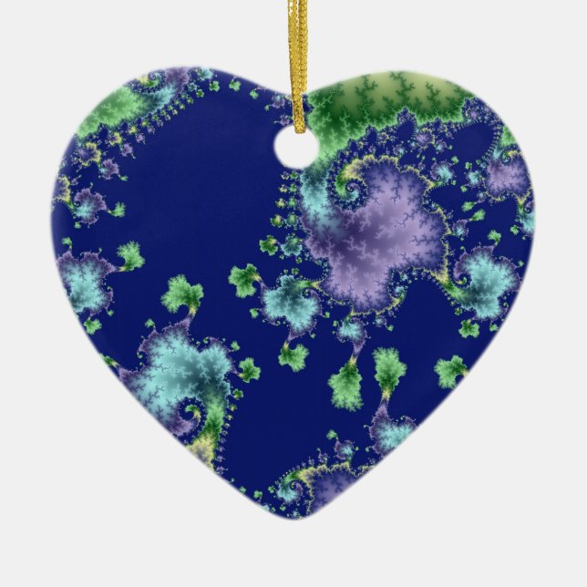 Flytande jul julgransprydnad keramik (Framsidan)