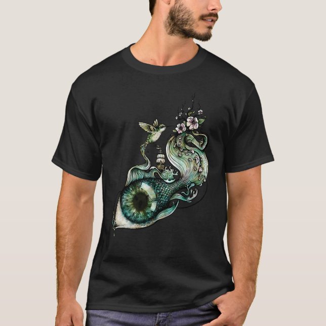 Flytande kreativitet t shirt (Framsida)