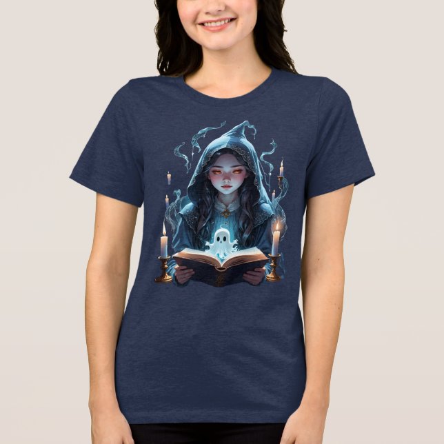 Flytande ljus, Spöken och ungtjallning T Shirt (Framsida)