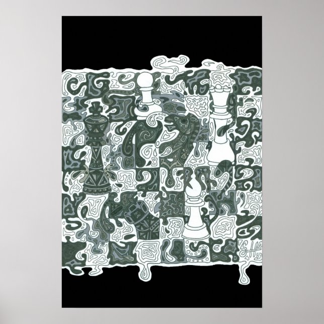 "Flytande logik" Poster (Framsidan)