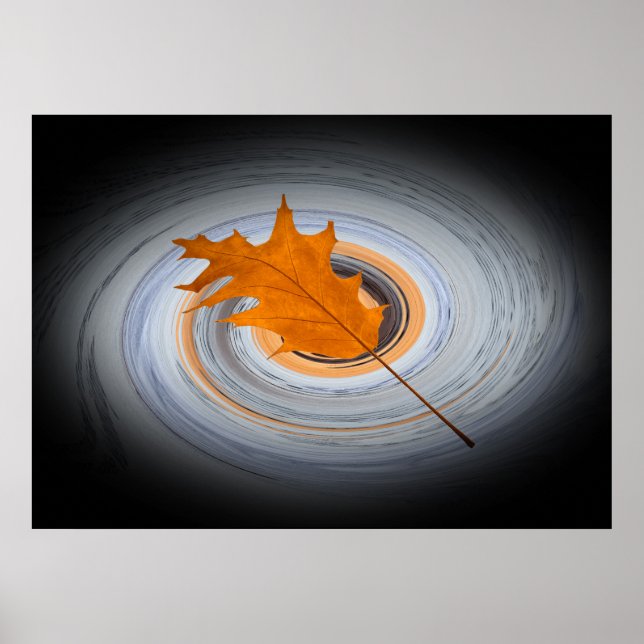 Flytande löv poster (Framsidan)