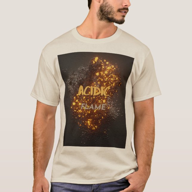 Flytande manar Kortärmad T Shirt (Framsida)