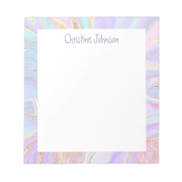 Flytande marmor anteckningsblock