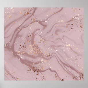 Flytande marmor: Artister i Ro Guld. Poster