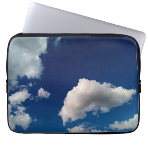 Flytande moln laptop fodral