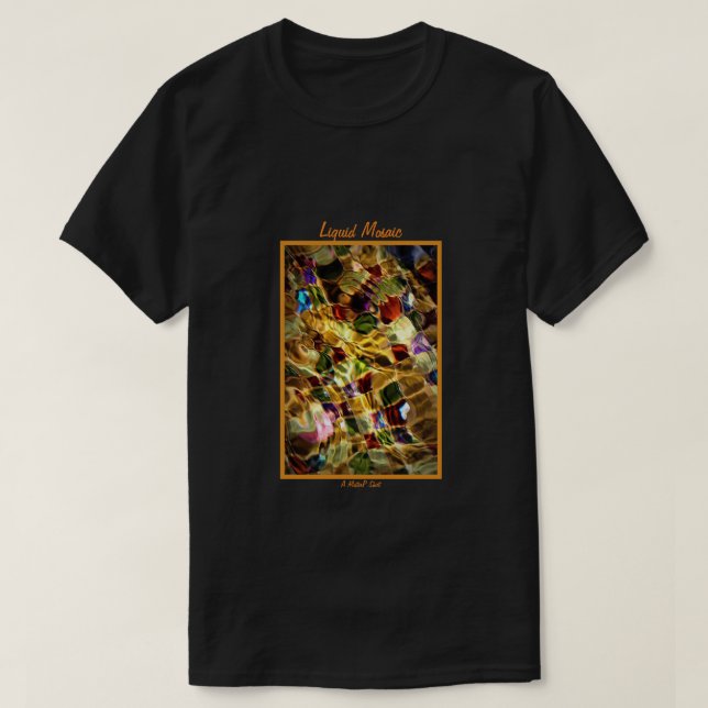 Flytande mosaik - En MisterP Shirt T (Design framsida)