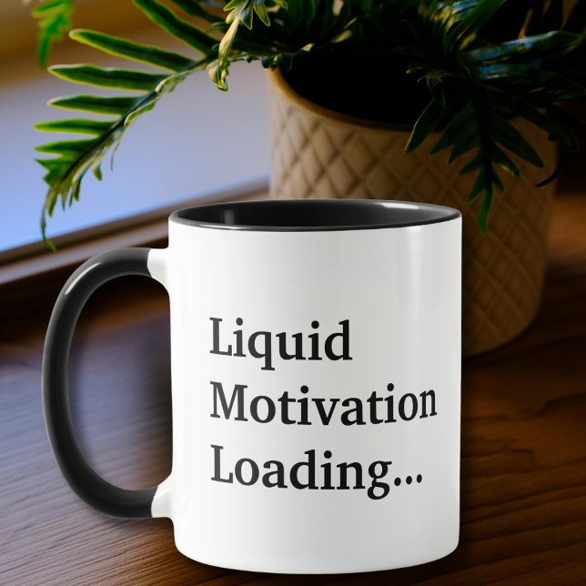 Flytande Motivation Ladder, Kollegas Roliga Citat Mugg (Skapare uppladdad)