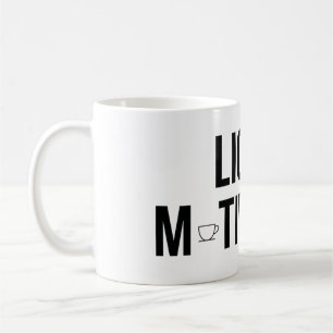 Flytande motivation Modern koffeinmissbrukare Kaffemugg