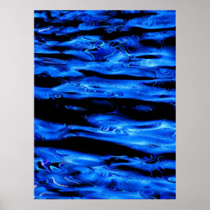 Flytande Neon 1 Poster